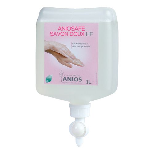 Aniosafe Savon Doux HF 5L - Savon Doux Haute Fréquence Anios pour Mains