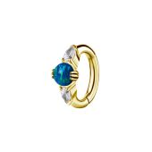 PIERCING NOMBRIL A CHARNIERE COCR-NF PVD GOLD