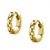 HOOPS CLICKERS PVD GOLD