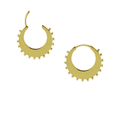 HOOPS CLICKERS PVD GOLD 18K