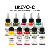 XTREME INK TRADITIONAL JAPANESE COLOR SET 10X30ML