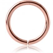 PVD ROSE GOLD CONTINIOUS RING