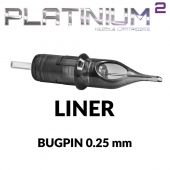 PLATINIUM LINER BUGPIN 0.25 MM