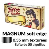 PINUP AIGUILLES TEXTUREES CURVED MAGNUM 0.35MM