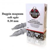 BARBER CARTOUCHES BUGPIN MAGNUM SOFT EDGE 0.30MM X 20PCS