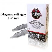 BARBER CARTOUCHES MAGNUM SOFT EDGE 0.35MM X 20PCS
