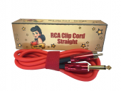 CABLE SILICONE RCA + JACK DROIT PIN-UP