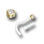 BIOPLAST® AND GOLD NOSESTUD