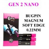 ENVY GEN2 NANO CARTOUCHES BUGPIN MAGNUM SOFT EDGE 3 AIGU. X0.22MM X10PCS