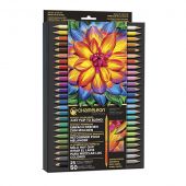 CHAMELEON BOX OF 50 COLORS PENCILS IN 25 DOUBLE-POINTED PENCILS